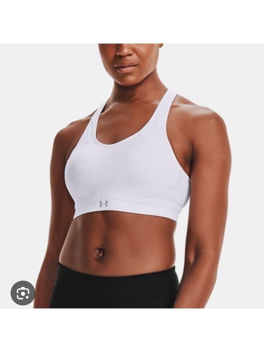 Under Armour White Sports Bra